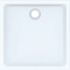 Immagine di Geberit 45 piatto doccia quadrato 90 cm, colore bianco finitura lucido 550.049.00.1