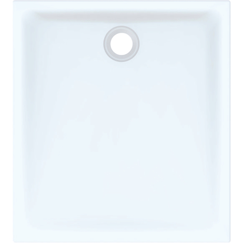 Immagine di Geberit 45 piatto doccia rettangolare L.90 P.100 cm, colore bianco finitura lucido 550.064.00.1