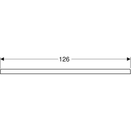 Immagine di Geberit 45 piatto doccia angolare 90 cm, colore bianco finitura lucido 550.069.00.1