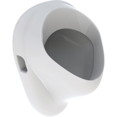 Immagine di Geberit BLAGNAC orinatoio con entrata d'acqua posteriore e scarico posteriore, con brida di risciacquo, colore bianco finitura lucido 00359000000100