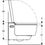 Immagine di Geberit AQUACLEAN MERA COMFORT vaso sospeso, senza brida, completo di sedile con funzione bidet a chiusura ammortizzata e cover cromo lucido, colore bianco finitura lucido 146.210.21.1