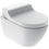 Immagine di Geberit AQUACLEAN TUMA COMFORT vaso sospeso, senza brida, completo di sedile con funzione bidet e chiusura ammortizzata, colore bianco 146.290.11.1