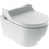Immagine di Geberit AQUACLEAN TUMA COMFORT vaso sospeso, senza brida, completo di sedile con funzione bidet e chiusura ammortizzata, colore bianco con cover colore bianco finitura vetro lucido 146.290.SI.1