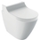 Immagine di Geberit AQUACLEAN TUMA COMFORT vaso a pavimento senza brida, completo di sedile con funzione bidet a chiusura ammortizzata, colore bianco con cover colore bianco finitura vetro lucido 146.310.SI.1