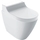 Geberit AQUACLEAN TUMA CLASSIC vaso a pavimento, senza brida, completo di sedile con funzione bidet a chiusura ammortizzata, colore bianco 146.320.11.1