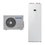Immagine di Samsung EHS SPLIT R32 Sistema integrato composto da pompa di calore Inverter 4.4 kW e sistema ClimateHub 260 litri per riscaldamento, raffrescamento e produzione ACS AE040RXEDEG/EU+AE260RNWSEG/EU
