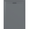 Immagine di Geberit SESTRA piatto doccia rettangolare L.80 P.100 cm, colore grigio finitura effetto pietra 550.262.00.2
