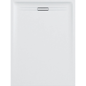 Immagine di Geberit SESTRA piatto doccia rettangolare L.80 P.120 cm, colore bianco finitura effetto pietra 550.254.00.2