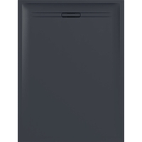 Immagine di Geberit SESTRA piatto doccia rettangolare L.70 P.140 cm, colore grafite finitura effetto pietra 550.225.00.2