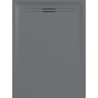 Immagine di Geberit SESTRA piatto doccia rettangolare L.80 P.140 cm, colore grigio finitura effetto pietra 550.266.00.2