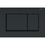 Immagine di Geberit SIGMA20 placca di comando per risciacquo a due quantità, placca e tasti nero finitura opaco, profili design colore nero 115.883.16.1