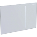Immagine di Geberit SIGMA70 placca di comando per risciacquo a due quantità e per cassetta di risciacquo da incasso sigma 8 cm, finitura personalizzabile 115.625.00.1