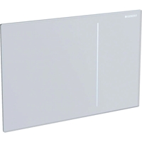 Immagine di Geberit SIGMA70 placca di comando per risciacquo a due quantità e per cassetta di risciacquo da incasso sigma 8 cm, finitura personalizzabile 115.625.00.1