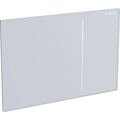 Immagine di Geberit SIGMA70 placca di comando per risciacquo a due quantità e per cassetta di risciacquo da incasso sigma 8 cm, finitura personalizzabile 115.625.00.1