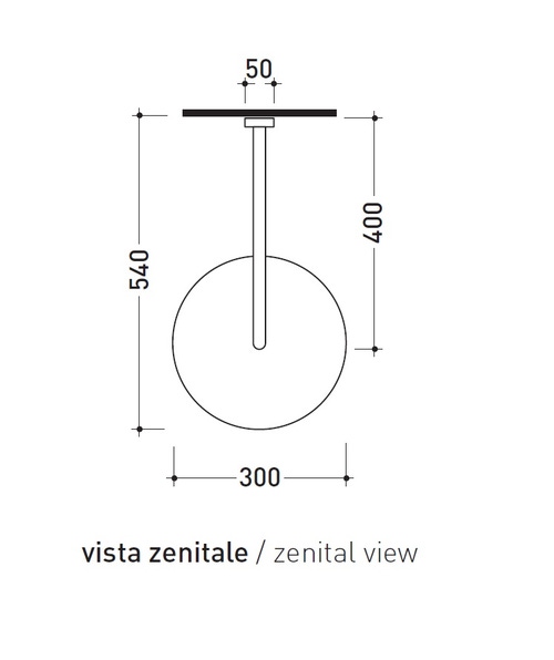 Immagine di Flaminia X1 soffione doccia Ø 30 cm completo di braccio, finitura acciaio spazzolato X13084
