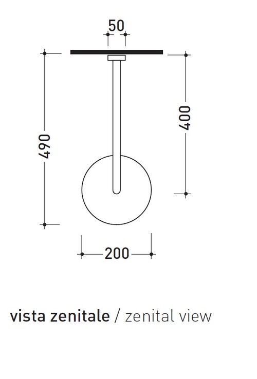 Immagine di Flaminia X1 soffione doccia Ø 20 cm, completo di braccio, finitura acciaio spazzolato X12084