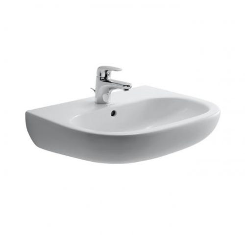 Duravit 2310550000 D-CODE lavabo 55 cm con troppopieno e bordo per