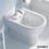 Immagine di Duravit D-CODE bidet a pavimento monoforo, con troppopieno e bordo per rubinetteria, colore bianco 2237100000