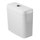 Duravit D-CODE cassetta di sciacquo con batteria Dual Flush per attacco sinistra basso, UWL classe 2, colore bianco tasto finitura cromato 0940100004