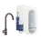 Immagine di Grohe BLUE HOME sistema completo mono rubinetto bocca a C e refrigeratore con sistema WiFi finitura grafite lucido 31498A01