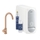 Grohe BLUE HOME sistema completo mono rubinetto bocca a C e refrigeratore con sistema WiFi finitura oro rosa spazzolato 31498DL1