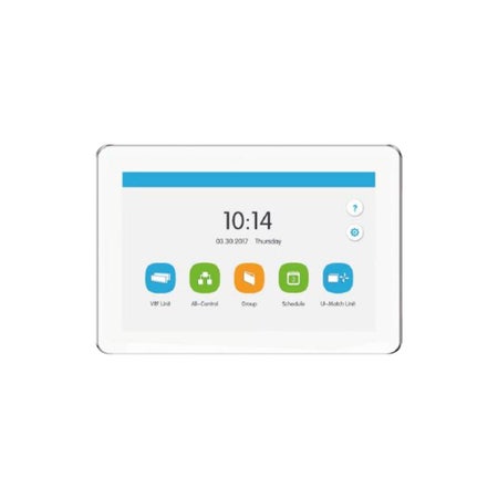 Immagine di Aermec Controllo centralizzato con display touch da 7” per gestione fino a 255 unità interne distribuite su massimo di 16 sistemi CC2