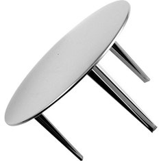 Immagine di Duravit Tappo copriforo piletta, finitura cromo 0050401000