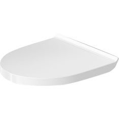 Immagine di Duravit No.1 sedile con coperchio, cerniere in acciaio inox, con chiusura rallentata, colore bianco 0026190000