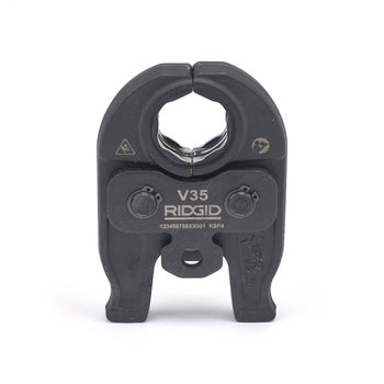 Immagine di Ridgid Ganascia Compact RP 219 per sistema rame, inox e acciaio al carbonio, profilo V 35 mm 19 kN 69218