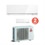 Immagine di Mitsubishi MSZ-EF Climatizzatore dual split inverter Bianco | unità esterna 4,2 kW unità interne 7000+7000 BTU MXZ-2D42VA+2xMSZ-EF22VE3W 