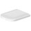 Immagine di Duravit HAPPY D.2 sedile con coperchio rimovibile, cerniere in acciaio inox, con chiusura rallentata, colore bianco 0064590000