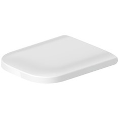 Immagine di Duravit HAPPY D.2 sedile con coperchio rimovibile, cerniere in acciaio inox, senza chiusura rallentata, colore bianco 0064510000