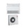 Mitsubishi MFZ-KJ Climatizzatore monosplit inverter | unità esterna 5 kW unità interna 18000 BTU MUFZ-KJ50VE+MFZ-KJ50VE2