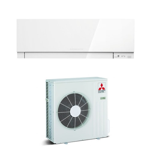 Immagine di Mitsubishi MSZ-EF Kirigamine ZEN Climatizzatore monosplit inverter, Bianco | unità esterna 5 kW unità interna 18000 BTU MUZ-EF50VE-MSZ-EF50VE2W
