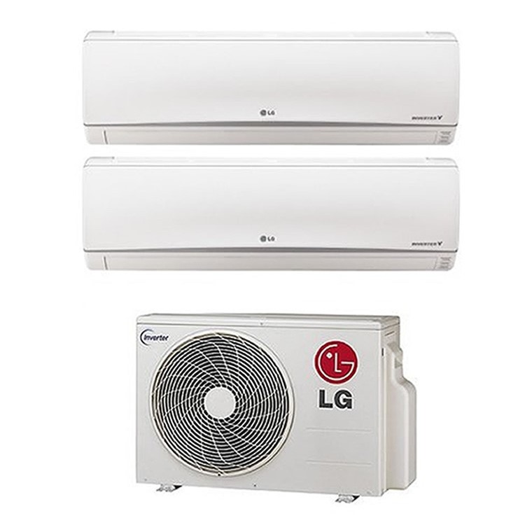 Immagine di LG Libero Climatizzatore dual split MU2M15.UL3 + 2x MS07AQ.NB0 7+7 BTU