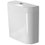 Immagine di Duravit HAPPY D.2 cassetta di sciacquo con batteria Dual Flush, per attacco a sinistra basso, fabbisogno di acqua di risciacquo 4,5/3 l, UWL classe 1, pulsante finitura cromato, colore bianco 0934100085