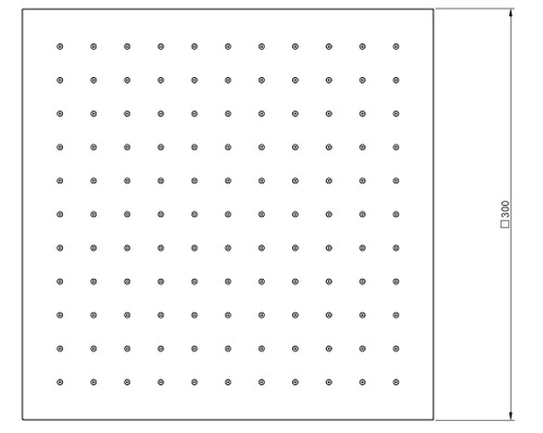 Immagine di Gessi EMPORIO SHOWER soffione anticalcare per doccia, a soffitto, orientabile, finitura cromo 47362#031