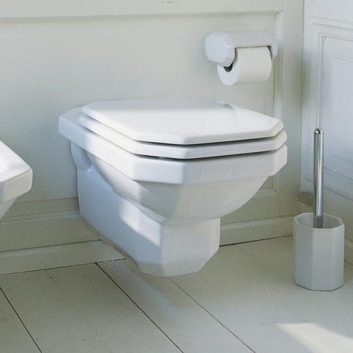 Immagine di Duravit 1930 vaso sospeso a cacciata, UWL classe 2, senza sedile, colore bianco 0182090000
