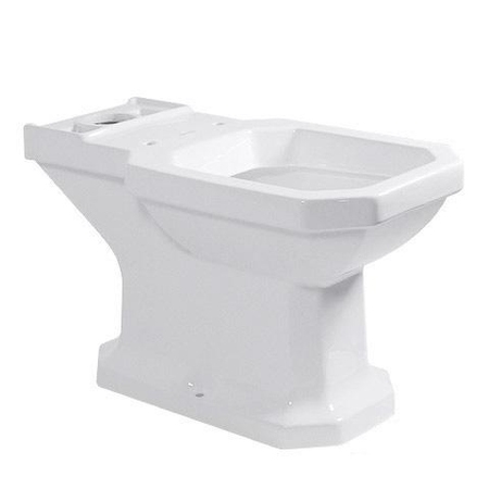 Immagine di Duravit 1930 vaso monoblocco a pavimento a cacciata, senza cassetta, con scarico verticale, UWL classe 2, colore bianco 0227010000