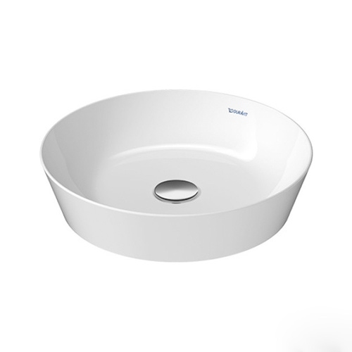 Immagine di Duravit CAPE COD bacinella da appoggio soprapiano Ø 43 cm senza troppopieno, colore bianco finitura opaco 2328433200