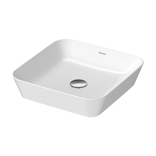 Immagine di Duravit CAPE COD bacinella da appoggio soprapiano 43 cm senza troppopieno, colore bianco finitura lucido 2340430000