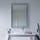 Duravit CAPE COD specchio con illuminazione 76.6 cm, luce led, colore grigio finitura argento specchiato CC964100000