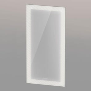 Immagine di Duravit CAPE COD specchio con illuminazione 45 cm, luce led, colore grigio finitura argento specchiato CC96430000