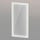 Duravit CAPE COD specchio con illuminazione 45 cm, luce led, colore grigio finitura argento specchiato CC96430000