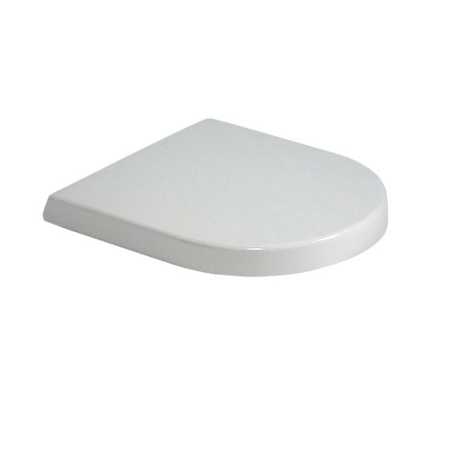 Immagine di Duravit DARLING NEW sedile con coperchio con cerniere in acciaio inox, senza chiusura rallentata, colore bianco 0069810000