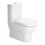 Immagine di Duravit DARLING NEW vaso monoblocco a pavimento a cacciata, senza cassetta e senza sedile, fabbisogno di acqua di risciacquo 4,5 l, UWL classe 1, colore bianco 2138090000