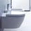 Immagine di Duravit DARLING NEW vaso sospeso Rimless®, a cacciata, senza brida, senza sedile, fabbisogno di acqua di risciacquo 4,5 l, UWL classe 1, colore bianco 2557090000