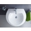 Immagine di Duravit DARLING NEW lavabo 65 cm monoforo, con troppopieno, con bordo per rubinetteria, lato inferiore smaltato, colore bianco 2621650000