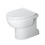 Immagine di Duravit DURASTYLE BASIC vaso a pavimento Rimless® a cacciata, senza brida e senza sedile, per cassetta a incasso o esterna non inclusa, con scarico verticale, fabbisogno di acqua di risciacquo 4,5 l, UWL classe 1, WonderGliss, colore bianco 21840100001