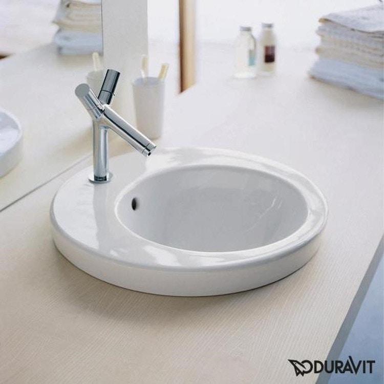 Duravit Starck Lavabo Da Incasso Cm Monoforo Per